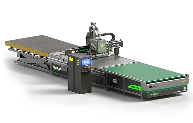 Raizen Machine Solid Nesting